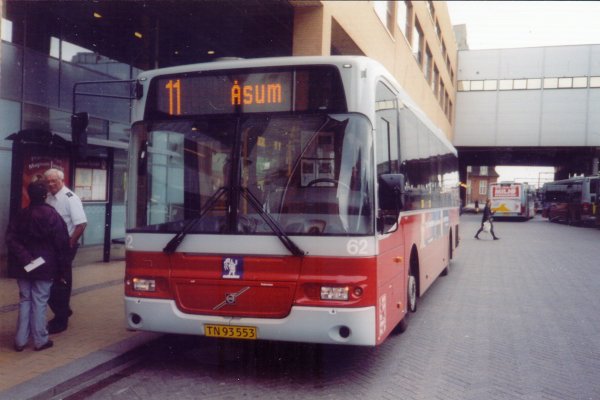 Odense Bybusser nr. 62. Photo, Tommy Rolf Nielsen Martens